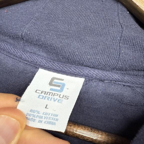 Vintage UCLA Sweatshirt Men's Large Blue Sweatshirt Faded Stitched Spellout y2k - Picture 6 of 9